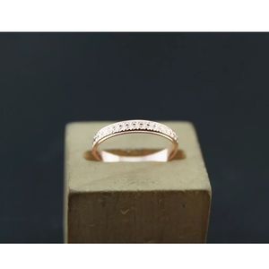 Beautiful Rose Gold Stainless Steel Ring